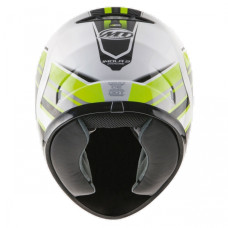 MT Helmets Imola 2 Overcome matt white / fluor yellow