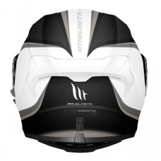 MT Helmets KRE SV MOMENTUM gloss black / white / gold