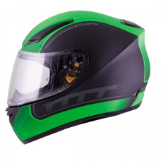 MT Helmets REVENGE Binomy black / white / fluo green