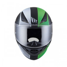 MT Helmets REVENGE Binomy black / white / fluo green