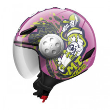 MT Helmets Urban Kids Skate Board pink
