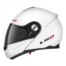 Шолом модуляр LS2 FF386 Ride Solid White Gloss