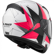 Шолом LS2 FF352 ROOKIE BRILLIANT MATT WHITE-PINK