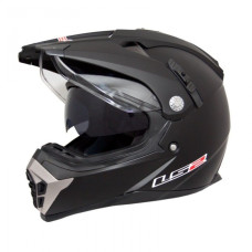 Шолом мотард LS2 MX455 Black Matt