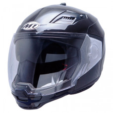MT Helmets Convert Solid black