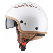 MT Helmets Cosmo Solid pearl white