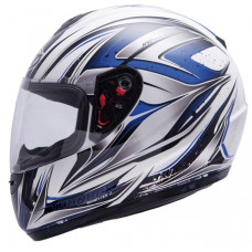 MT Helmets Thunder Roadster II white / black / blue