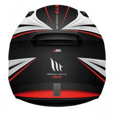 MT Helmets MATRIX Incisor black / white / red
