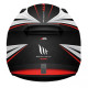 MT Helmets MATRIX Incisor black / white / red