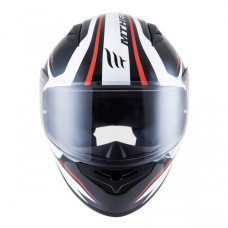 MT Helmets MUGELLO Jerome gloss white / anthracite / red