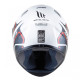 MT Helmets MUGELLO Jerome gloss white / anthracite / red
