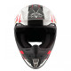 MT Helmets Synchrony Steel black / white / red