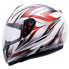 MT Helmets Thunder Roadster II white / red