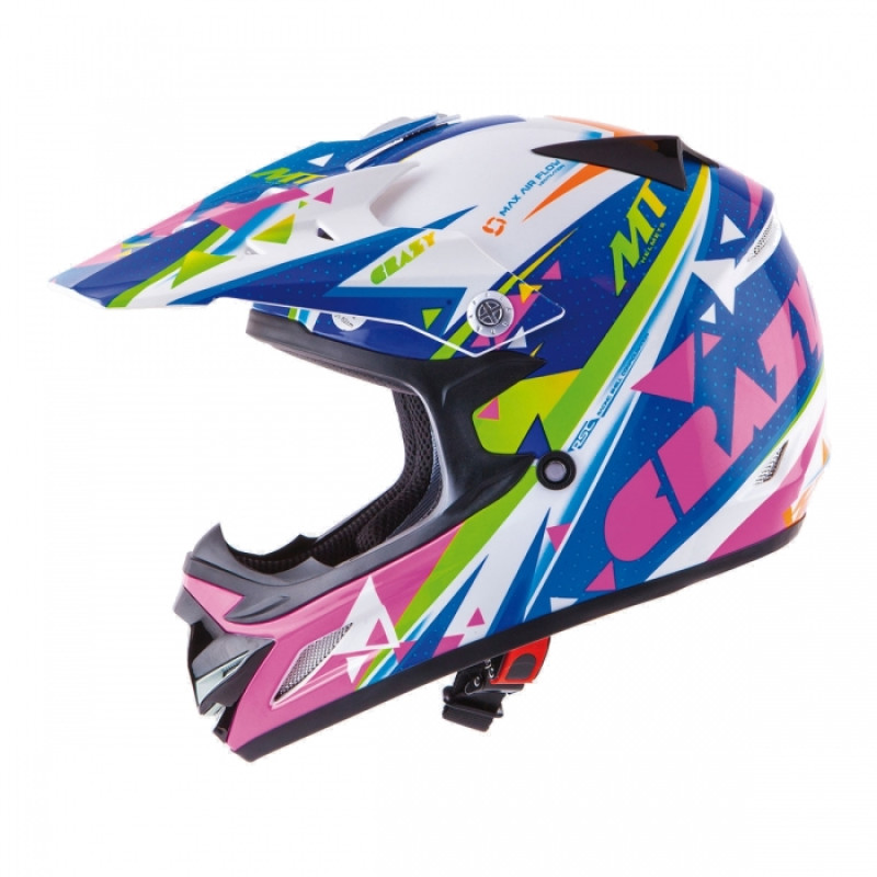 MT Helmets MX2 kids Crazy multicolor