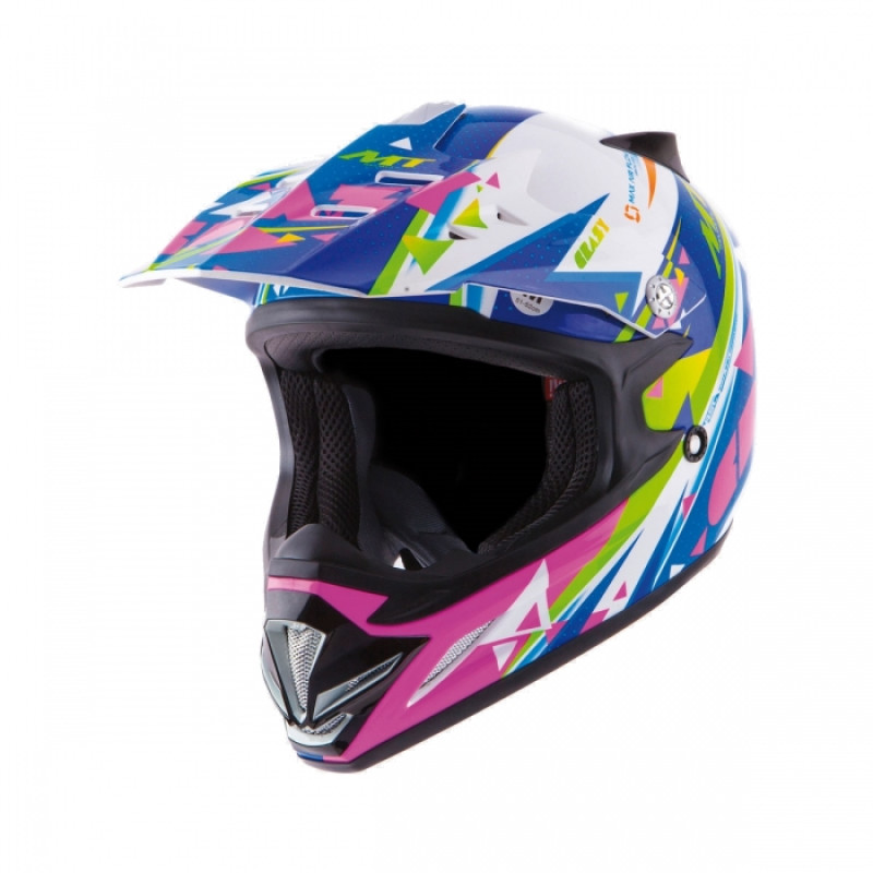 MT Helmets MX2 kids Crazy multicolor