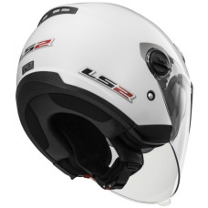 Відкритий шолом LS2 OF569 Track White Gloss