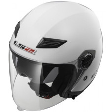 Відкритий шолом LS2 OF569 Track White Gloss