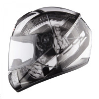 Шолом LS2 FF351 Rock Black-Silver Gloss