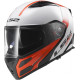 Шолом модуляр LS2 FF324 METRO RAPID WHITE RED