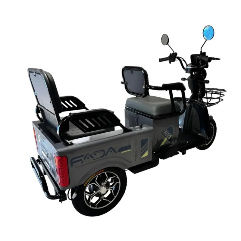Електроскутер триколісний вантажопасажирський FADA KUBi 1000W
