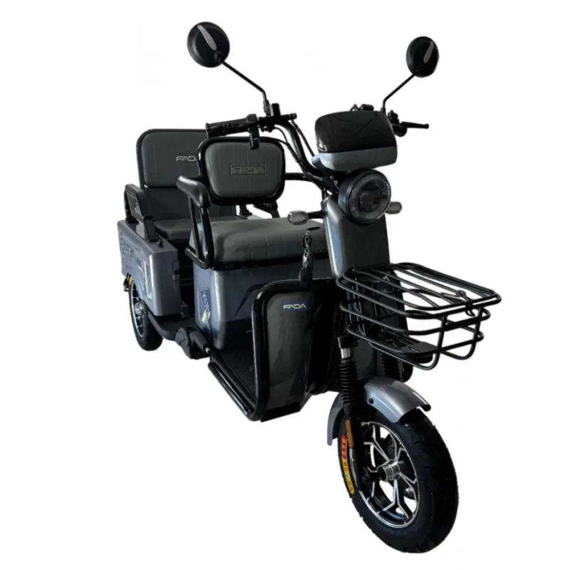Електроскутер триколісний вантажопасажирський FADA KUBi 1000W