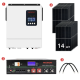 Комплект резервного живлення SMART 5.5 кВт WSUNPV 48В LiFePO₄ 5 кВт·год + 5.6 кВт панелі