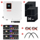Комплект резервного живлення REVO-12000PV 12 кВт 48В LiFePO₄ 15 кВт·год + 14.4 кВт панелі