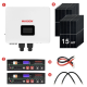 Комплект резервного живлення REVO-6000PV 6 кВт 48В LiFePO₄ 10 кВт·год + 6 кВт панелі