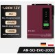 Гібридний інвертор Anern AN-SCI-EVO-2000 12В 1600Вт (MPPT 80A, UPS, чиста синусоїда)