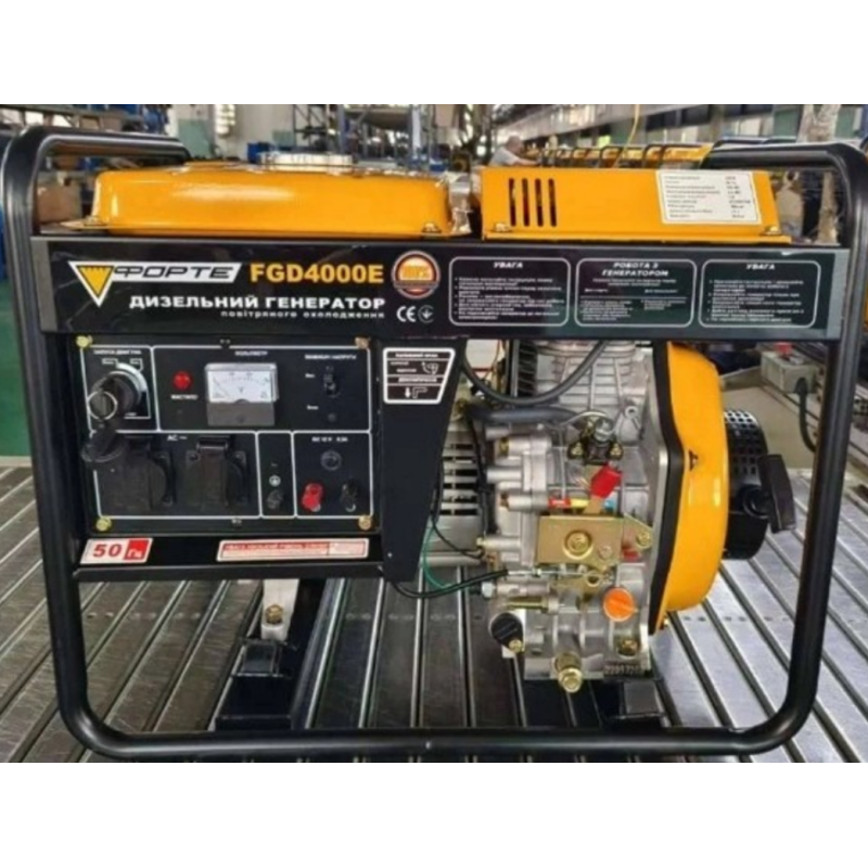 Дизельний генератор FORTE FGD4000E (3.3 кВт)