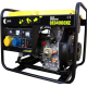 Генератор дизельний QUBE QED4000XE 1-phase 2.6/3.0 кВт 12 л електричний старт
