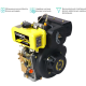 Генератор дизельний QUBE QED4000XE 1-phase 2.6/3.0 кВт 12 л електричний старт