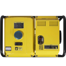 Генератор дизельний QUBE QED4000XE 1-phase 2.6/3.0 кВт 12 л електричний старт